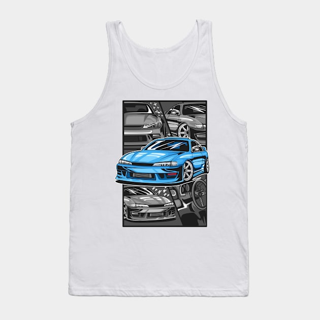 S14 jdm combo Tank Top by RYZWORK